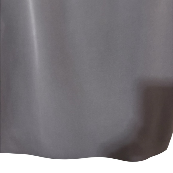 Amanda Smith 100% Pure Silk Gray Lined Pencil Skirt Size 14 Classic Career - Picture 3 of 7
